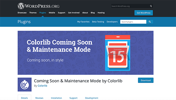 Colorlib Coming Soon & Maintenance Mode image