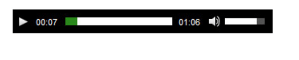 Compact Visual Audio Player example.