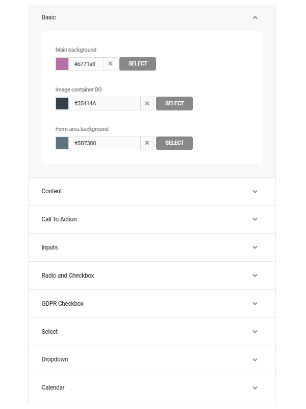 Showing how you can create your own custom color palette.