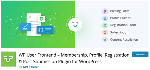 WP User Frontend