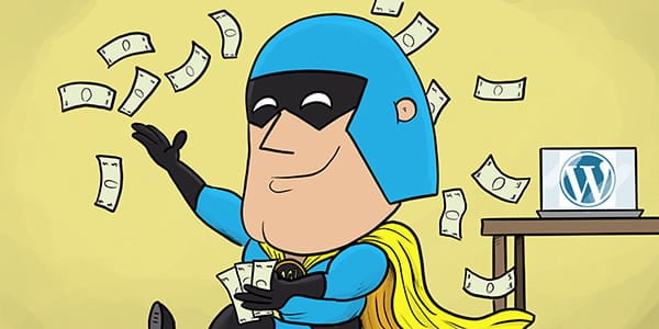 Dev Man money with WordPress.