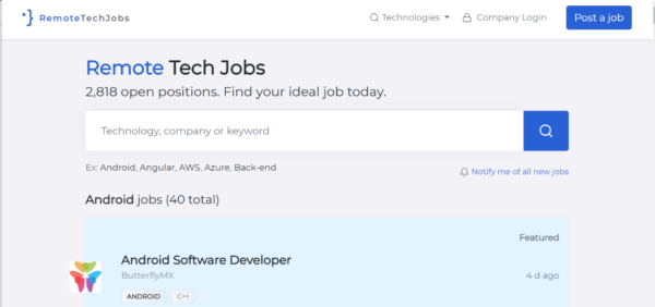 Remote Tech Jobs image