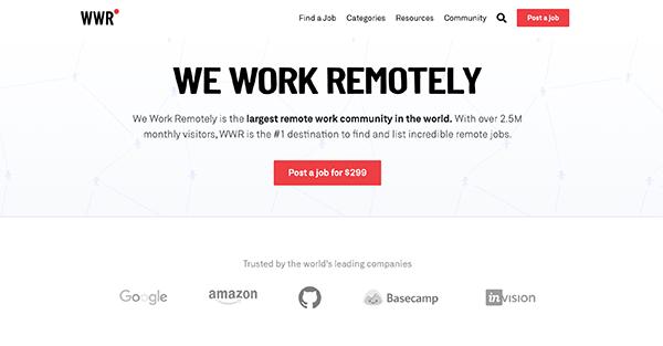 We Work Remotely image