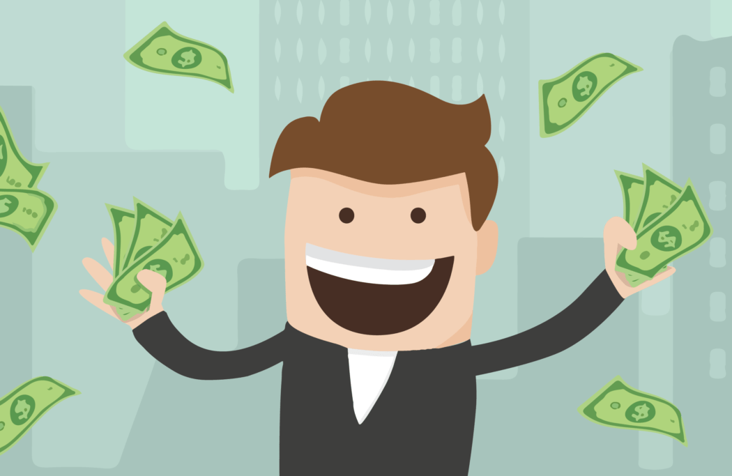 image of guy with money.