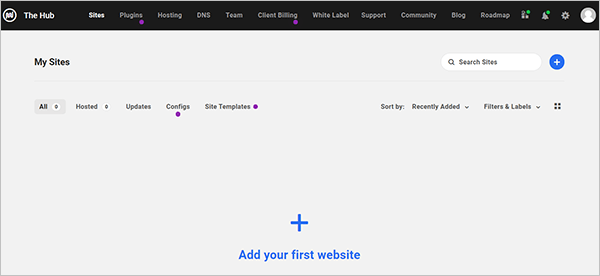 Hub-member account