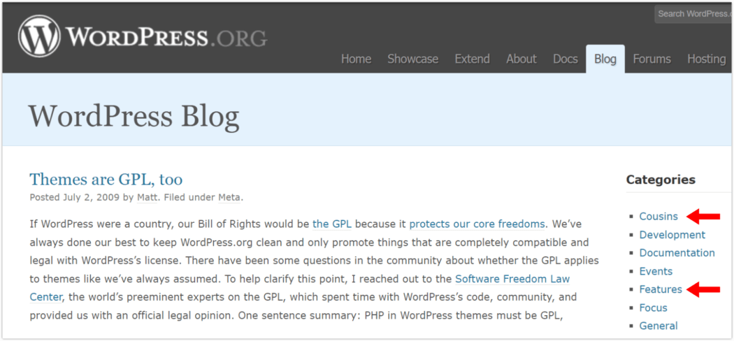 2009 Blog