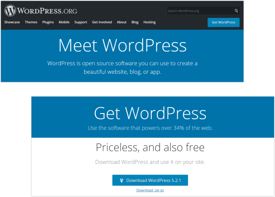 2019 Download – Landing Page & Download Page