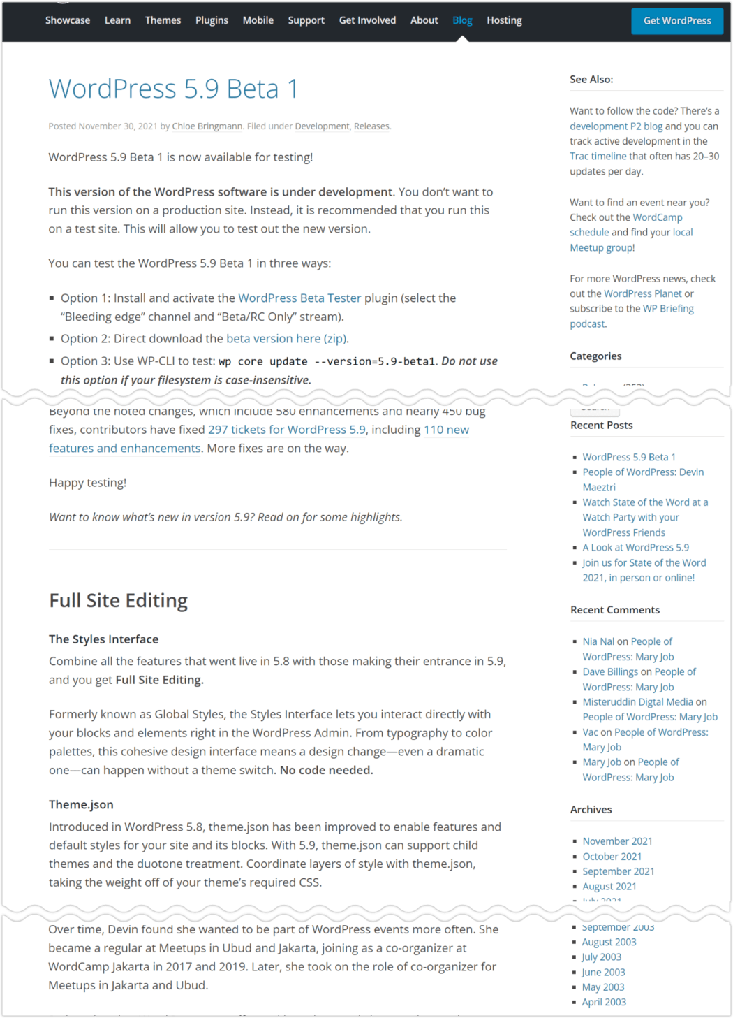 2021 Blog