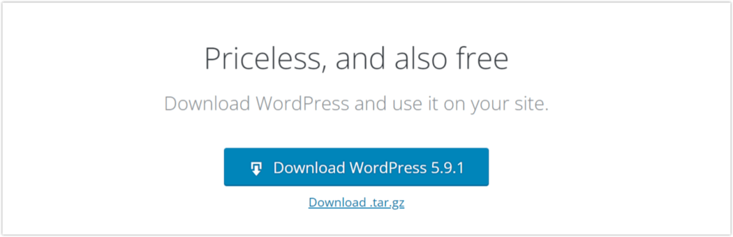 WordPress download