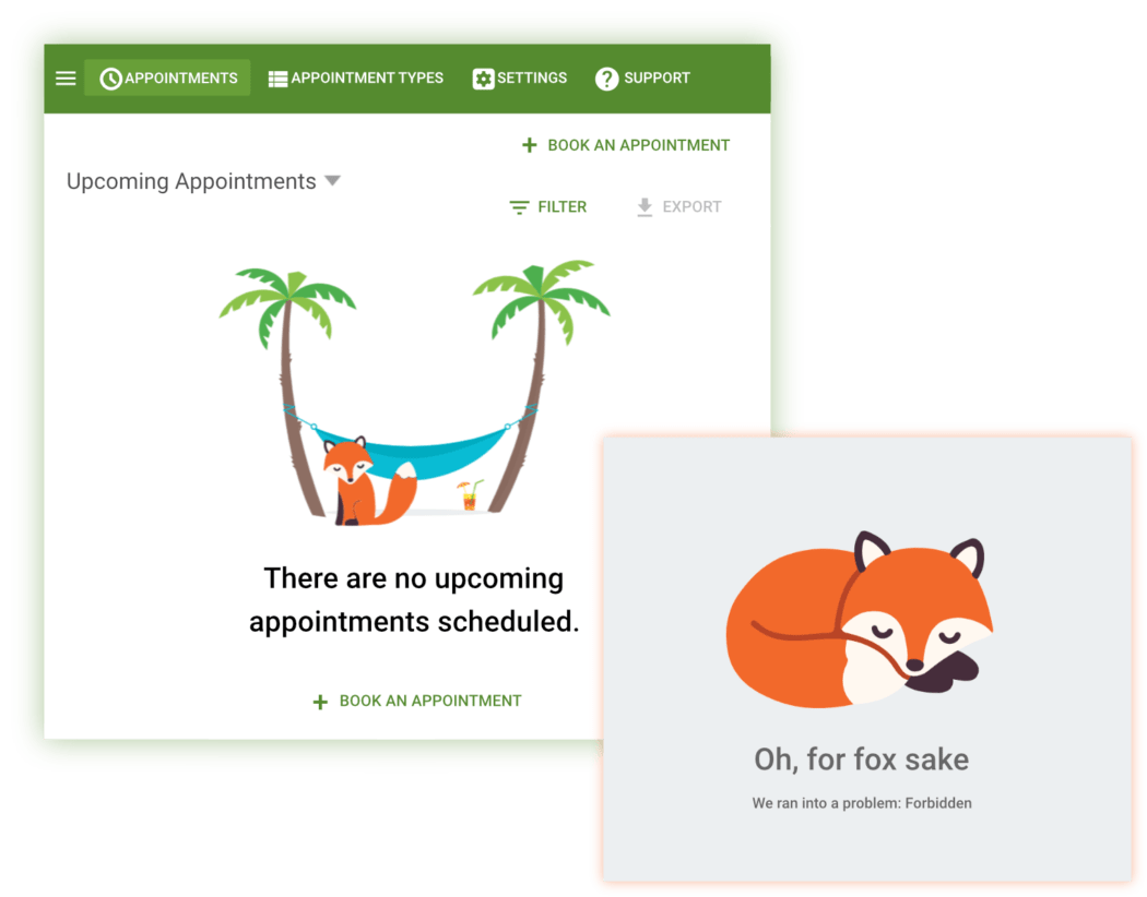 ssa cute page text content & graphics