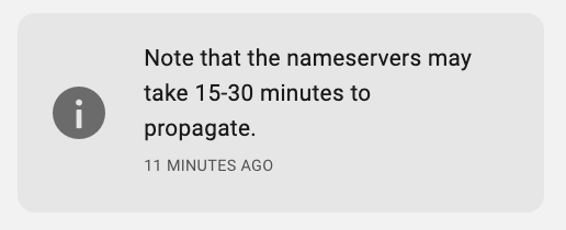 Time verification.