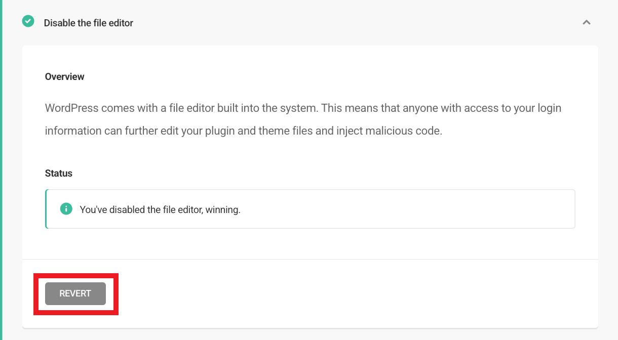 Revert a resolved security tweak in Defender