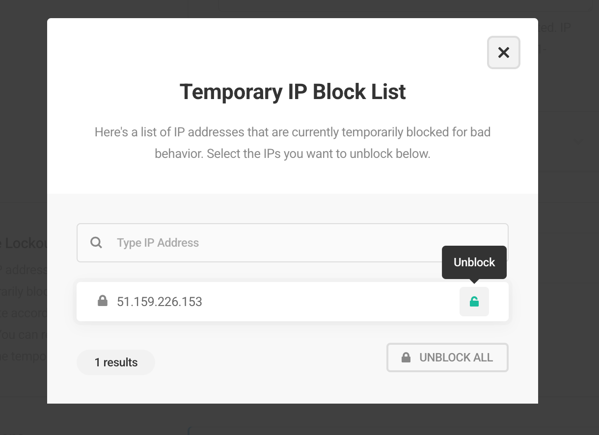 Defender lockouts active unblock
