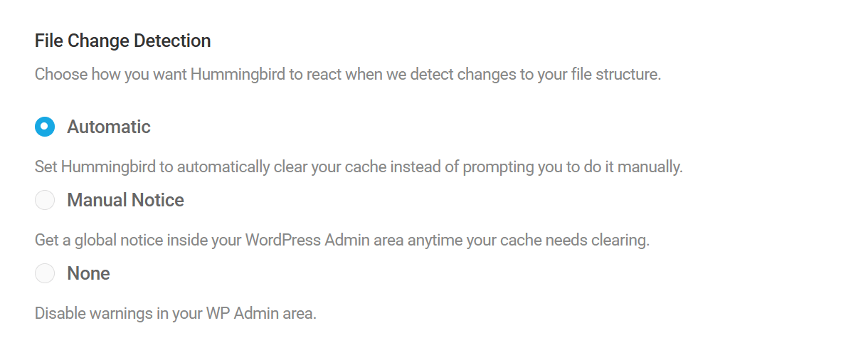 File change detection