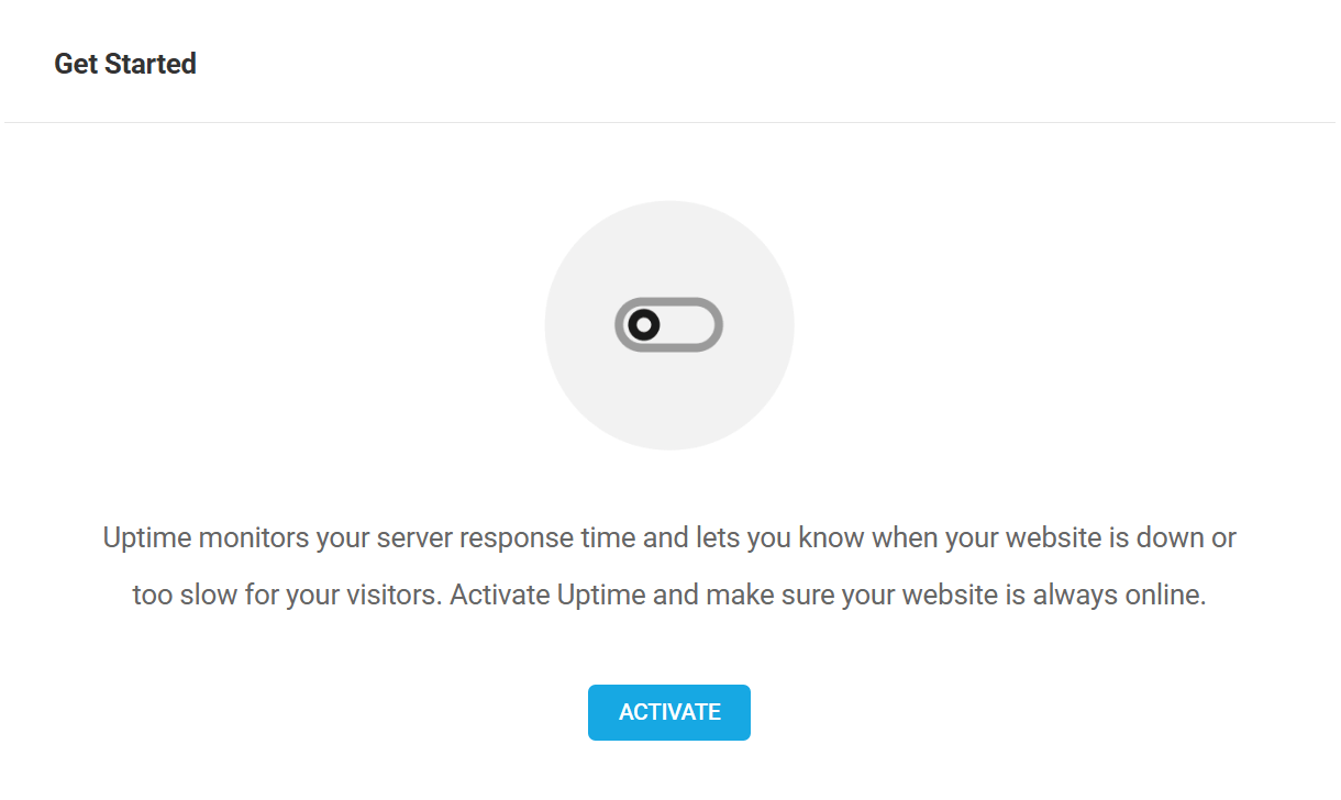 Activate Uptime in Hummingbird