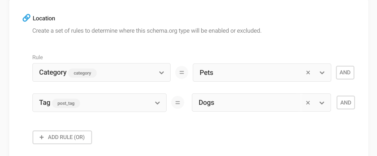AND condition example