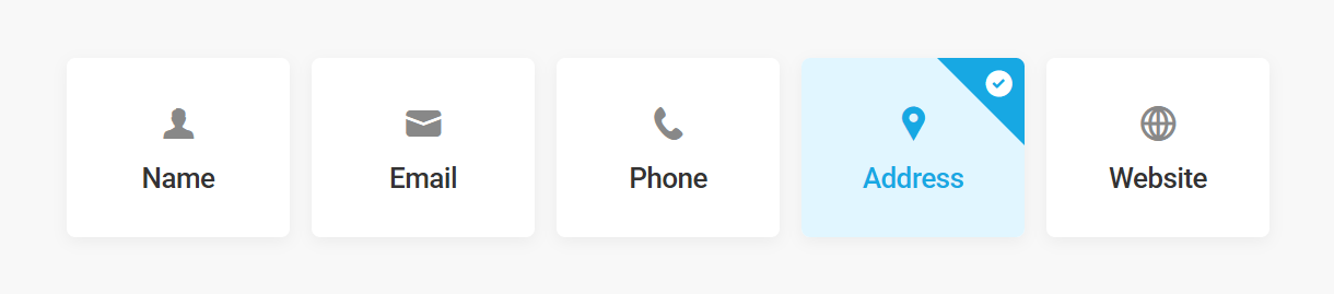 Add an address field to your form