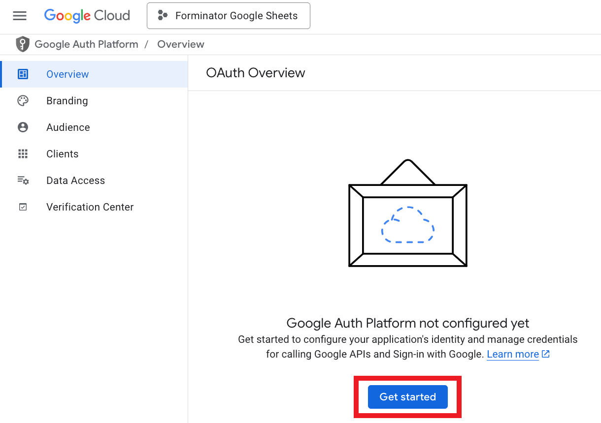 Google Auth Platform