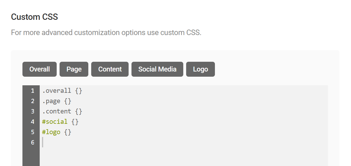 Branda DB Error Page custom CSS