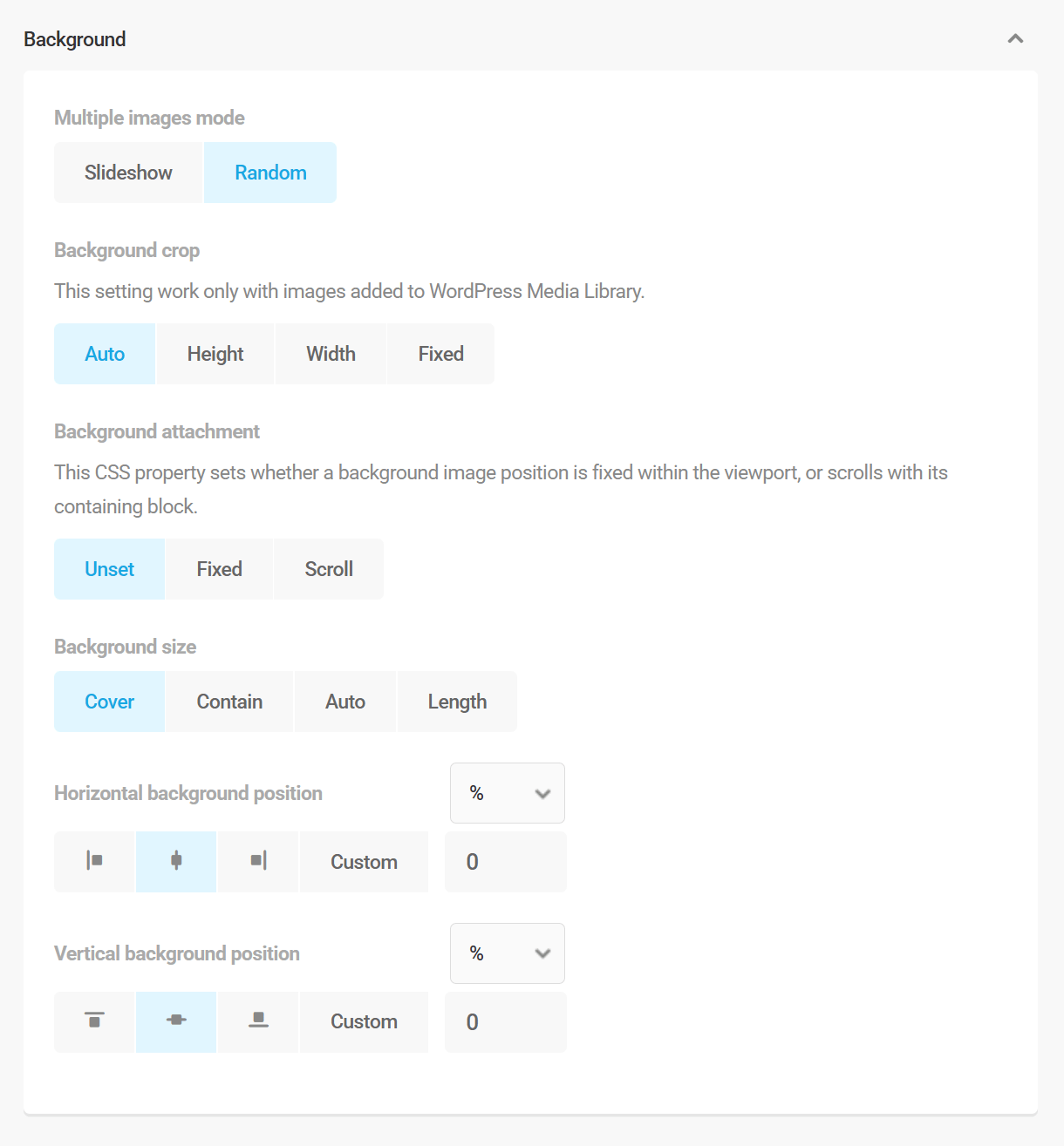 Branda status pages background design options