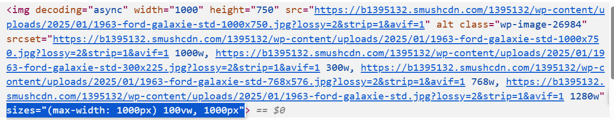 Example of max-width in source code