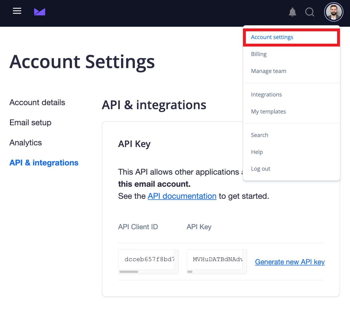 Get Campaign Monitor API keys for integration with Hustle