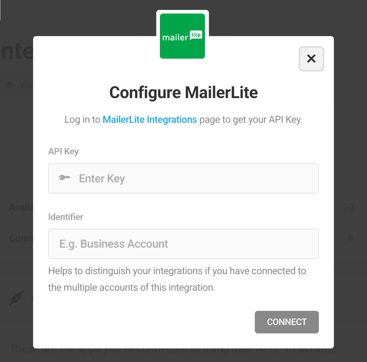MailerLite integration with Hustle