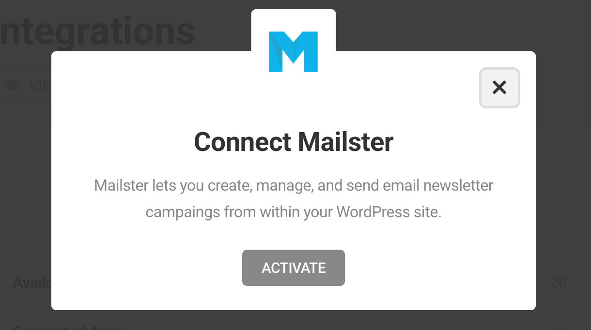Mailster integration with Hustle