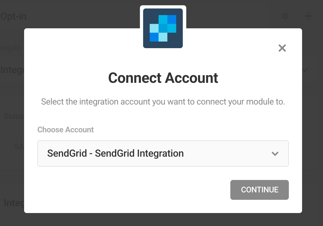 Connect to SendGrid account in Hustle opt-in module