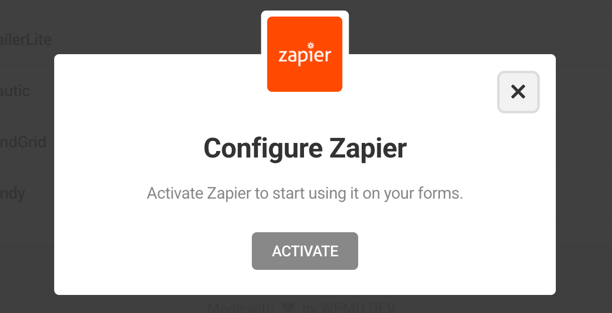 Zapier integration with Hustle