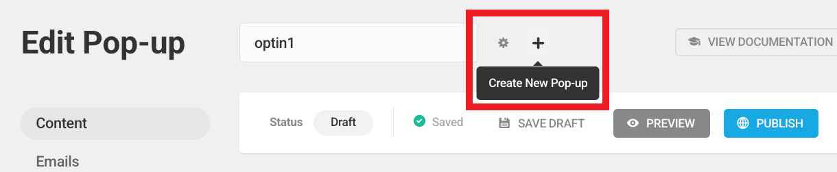 Create a new module from within the Hustle editor