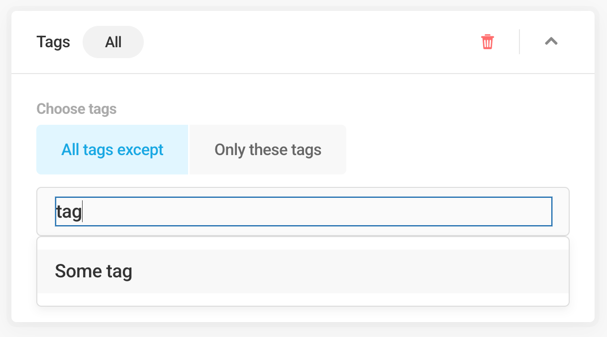Tag visibility condition in Hustle modules