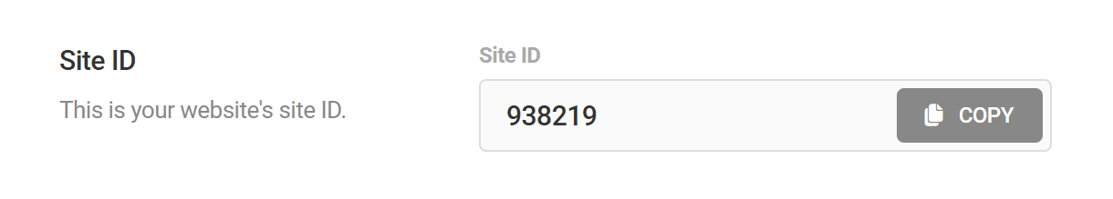 WPMU DEV site ID in Snapshot