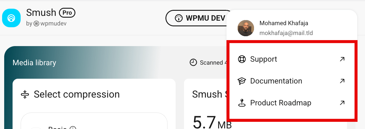 Profile picture links